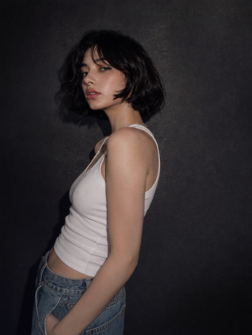 ROMATTIE 터치 경험을 표현한 모델 이미지